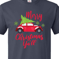 thumbnail image 4 of Inktastic Merry Christmas Ya'll with Red Car and Tree T-Shirt, 4 of 5