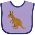 thumbnail image 3 of Inktastic Kangaroo Cute Boys or Girls Baby Bib, 3 of 4