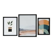 DesignOvation 8x10 Linear Black Decorative Tabletop Picture Frame