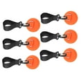 thumbnail image 3 of 6 Pièces Kayak Paddle Titulaire Sangles Paddle Clips Pont Monter Durable Kayak Paddle Orange, 3 of 9