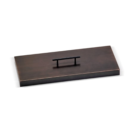 American Fire Glass Cover for OB-SS-AFPP-36 Fire Pit Pan - Oil Rubbed Bronze  OB-CV-AFPP-36