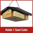 thumbnail image 4 of 'Nature's Way Cedar Suet Upside-Down Bird Feeder 1 Cake, Brown, 4 of 8