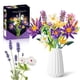 thumbnail image 1 of Set de construcción con ramo de flores IKIDSUN con 891 piezas para decoración del hogar, 1 of 7