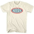 thumbnail image 1 of National Hot Rod Association Oval Logo Natural Adult T-Shirt Xl, 1 of 2