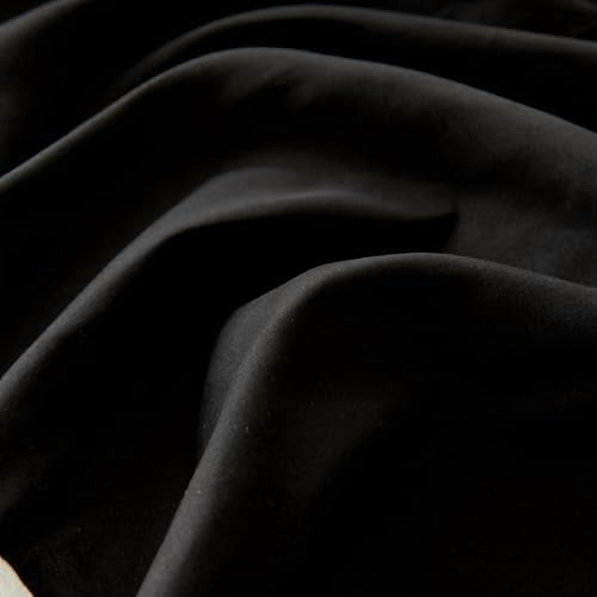 Bed Skirt Twin Size Ruffled Bed Skirt with Split Corners, Black Bed Skirts 14 Inch Drop, Bed Skirting with Platform, 14'' Twin