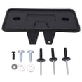 thumbnail image 1 of Soporte de placa de matrícula, repuesto de soporte de etiqueta de parachoques delantero ABS negro para Ford Escape 2008-2012, 1 of 9