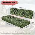 thumbnail image 7 of Yuyamidu Green Paw UTV Seat Cover Full Protection Camo Mule Bench Seat Cover Comfort Anti Slip UTV Accessories Elastic Fabrics Compatible with Kawasaki Mule 3000 3010 3020, 7 of 7