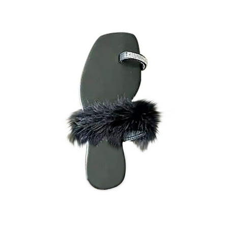 

asdoklhq Womens Shoes Clearance Under $20Square Toe Rhinestone Slippers Turkey Feather Colored Sandals And Slippers