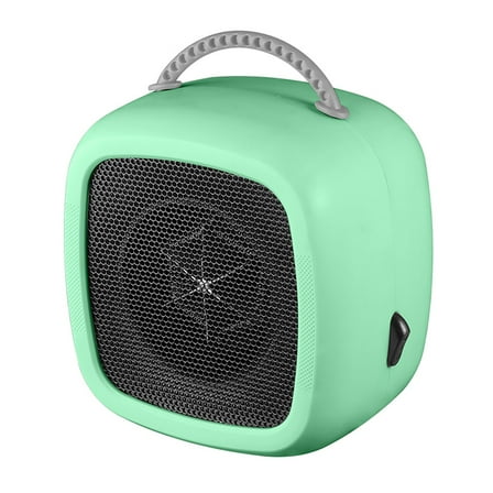 MOQIN Mini Electric Space Heater 600W,Portable Electric Heater with Handle Fast Heating Room Small Heater with Thermostat Heating,Tip-Over Protection,for Office Bedroom Under Desk .DD00