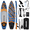 Blue, variant on Genreen 11ft Inflatable Stand Up Paddle Board (SUP), 6 Inch Thick Non-Slip Fishing Paddle Board with Full Premium SUP Accessories