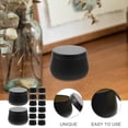 thumbnail image 4 of Tarro redondo sellado de 4 oz para velas de té y caramelos, 24 envases de bálsamo labial, velas negras, latas, caja pequeña para bodas, 4 of 6