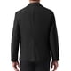 thumbnail image 3 of CHAQUETA DE TRAJE DE NEGOCIO SÓLIDA DE UN BOTÓN CON SOLAPA DE MUESTRA PARA HOMBRES CHIC INSPIRADOS 2XL NEGRO, 3 of 5