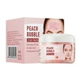 thumbnail image 2 of Peach Bubbling Clay Mask - Deep Pore Cleansing & Detoxifying Facial Treatment, Oxygenating Foam for Dull Skin, Oil Control for a Refreshed & Glowing Complexion, 2 of 9