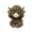 B001- A, variant on Cute Home Decor, Rustic Home Decor, Fun 2X2.5 Inch Cute Highland Cow Resin Statue, Shelf Decorations Aesthetic for Small Spaces, Cow Decor Designed to Fit As Home Office Decor,