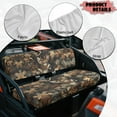 thumbnail image 6 of Uorisanigo UTV Seat Covers Set with Elastic Band, Easy to Install Hunting Camo Forest Mule Seat Cover Fits for Kawasaki Mule 4010 4x4 2009-2025 Durable Fabric UTV Padded Protector, 6 of 7