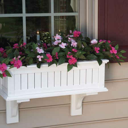 Wood Standard Window Box-24 Inch-Natural - Walmart.com