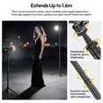 thumbnail image 6 of Ulanzi MT93 Camera Tripod with Auto Open Legs, 62" Adjustable Tripod with 360° Ball Head & Quick Release for DSLR, Mirrorless, Video & Lighting, 6 of 8
