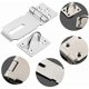 thumbnail image 5 of 1 Pcs Stainless Steel Padlock Hasp, Heavy Duty Security Door Hasp, Locking Latch, 5 of 5