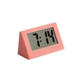 thumbnail image 2 of Clock LED Screen Bedside 24H Digital Electronic Clocks Plastic clock is designed Battery Operated Household Office Calendar Orange Red, 2 of 9