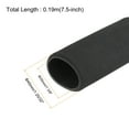 thumbnail image 2 of Foam Grip Tubing Handle Grips 35mm ID 45mm OD 7.5" Black for Utensils, Fitness, Tools Handle Support, 2 of 5