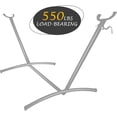 thumbnail image 4 of 4.72 Inch Hammock Hooks 4 Pcs,Iron Replacement Hammock Accessories,Multi-Function Heavy Duty Hooks,Solid and Reliable Hammock Hooks,Hammock Hooks for Home Patio Umbrella Base Garden (Silver), 4 of 6