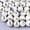 Christmas Bell - Golden, variant on GKNET 20x Colorful Electroplate Glass Beads 10mm Christmas Theme Star Bell Snowflake-Snowflake - Blue