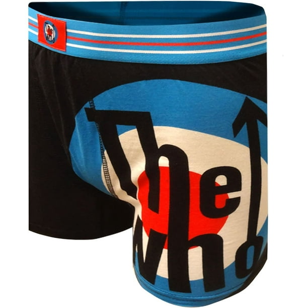 Mens The Who Rock Band Roundel Target Logo Mod Boxer Briefs 