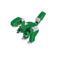 thumbnail image 2 of Faithtur Kids Dinosaur Egg Toy Archaeology Dig DIY Assembled Building Block, 2 of 9