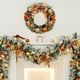 thumbnail image 5 of Christmas Lights Decorative Wreaths LED Glowing Wreaths Artificial Christmas Wreaths Door And Window Hanging Decoration Christmas Scene Decoration Props, 5 of 6