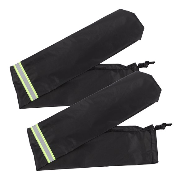 unbranded Protectores Para Limpiaparabrisas En Negro Duraderos Para Diferentes Condiciones Climáticas