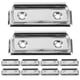 thumbnail image 1 of 10Pcs Metal Writing Board Clamps Office Clipboards Clips Menu Fixing Clips Clipboard Supply, 1 of 4