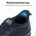 thumbnail image 7 of GOOBON Wide Toe Box Shoes Women Athletic Running Tennis Sneakers Wide Width Walking Shoes for Gym Fitness, 7 of 7