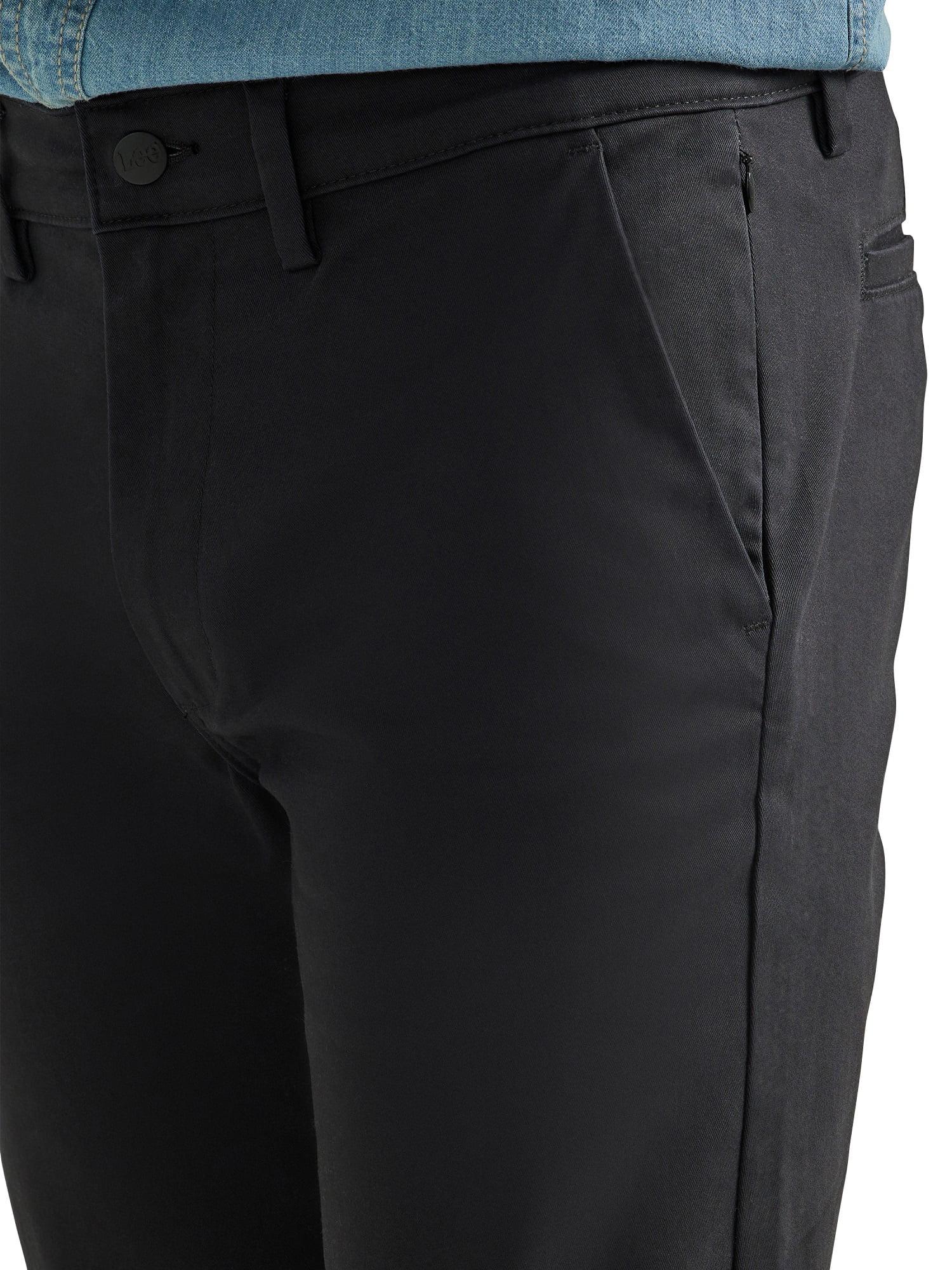 Lee® Men's Legendary Flat Front Slim Straight Pant with Wrinkle Resist