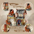 Syrinx Chinese Street View Ancient Post Station Mini Building Blocks