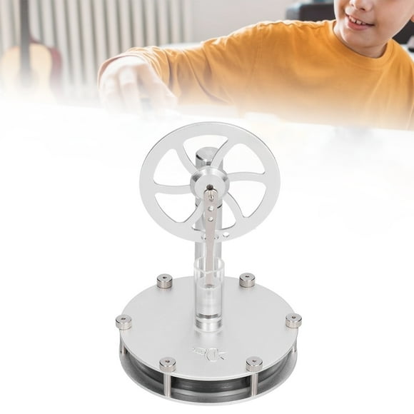 Stirling Engine Motor Model, Stirling Engine Model Kit Aluminum Rustproof for Class Model