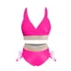 thumbnail image 4 of WILLBEST Trajes de Baño Mujer Natacion Conjunto de Bikini de Cintura Alta Para Mujer, Traje de Baño de 2 Piezas, Traje de Baño de Cobertura Completa 2025, 4 of 5