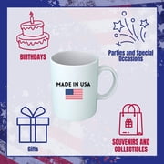 Mug - State Flag Ohio - USA | Coffee Tea Drinkware, Souvenir Gift, Collectible Keepsake, Home Office Use