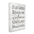 thumbnail image 3 of Stupell Industries Ready For Halloween Spooky Typography Spider Webs Graphic Art Gallery Wrapped Canvas Print Wall Art, Design by Daphne Polselli, 3 of 7