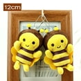 thumbnail image 2 of Lindo colgante de peluche de abeja pequeña amarilla, regalos navideños para niños, muñecos pequeños de peluche, 2 of 6