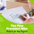 thumbnail image 3 of shiyou-Ecolutions Permanent Marker, 51% Recycled Plastic, 100% Recycled Packaging, Assorted Colours, 12-Count, 3 of 4