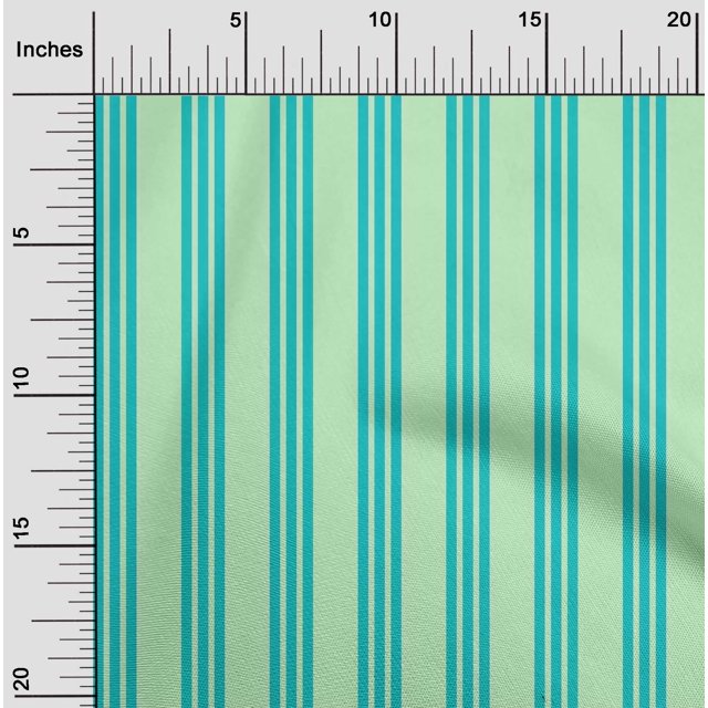 oneOone Cotton Flex Fabric Vertical Stripe Print Fabric By Yard 40 Inch Wide