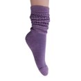 thumbnail image 7 of 3 Pairs Extra Heavy Cotton Slouch Socks Shoe Size 5 to 10 (Neon Pink-Mint-Purple), 7 of 7