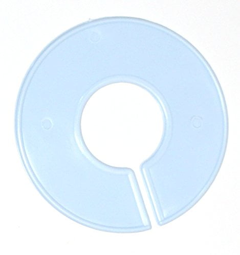 Round Blue 10 Pack Blank Rack Dividers Round Size Dividers Blue Clothing Dividers Organize Closet