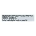 thumbnail image 4 of Spectrum Naturals Unrefined Toasted Sesame Oil, 16 fl oz, 4 of 6