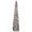 Multi-color, variant on Collapsible Christmas Tree, Artificial Silver Tinsel Coastal Christmas Tree for Holiday Party Decorations
