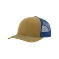 thumbnail image 4 of Adjustable Snapback Trucker Cap, Adjustable, Heather GreyRed, 4 of 4