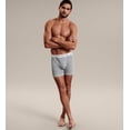 thumbnail image 3 of Calzoncillo bóxer Tommy Hilfiger con 4 bolsillos para hombre, color gris/azul marino, XL, 3 of 3