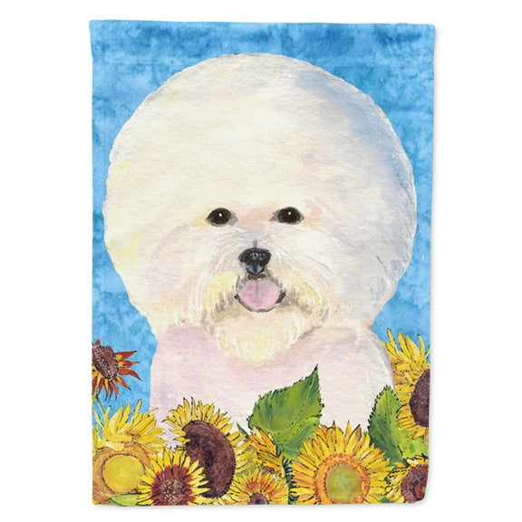 Carolines Treasures SS4160-FLAG-PARENT Bichon Frise Flag multicolor