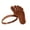 Coffee, variant on Printed Foot Shaped Sun Visor Hat, Barefoot headband for sun protection fun, perfect for camp counselors, beach weddings, and themed summer parties.