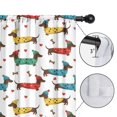 thumbnail image 4 of Dachshund Sweater and Heart Insulated Teens Curtains Set Of 2, Bedroom Essentials, Toddler Room Decor 52"x84", 4 of 5